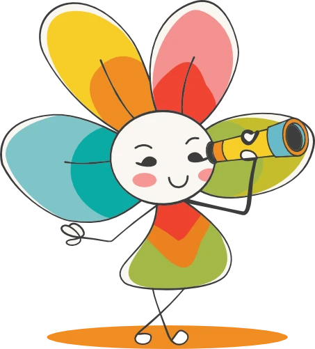 Home 5 Bien-être et développement avec Petite Fleur, mascote de l'atelier d'Alexandra, notre vision